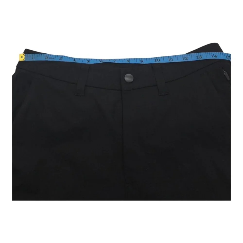 Lululemon Pants Men 30 Black Commission Warpstreme Slim Tapered Golf LM5975S